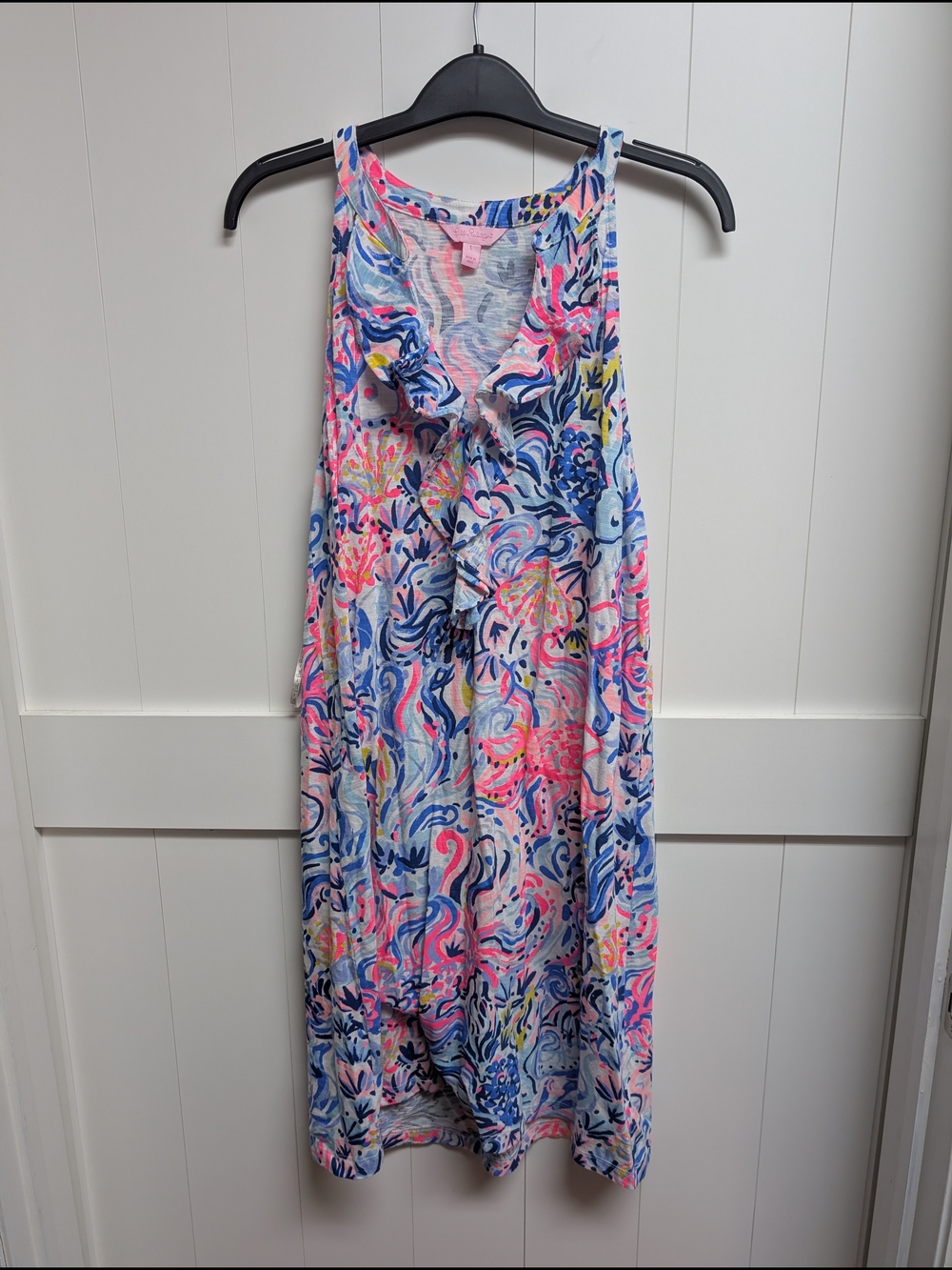 Lilly Pulitzer Multicolor Abstract Swirl Dress